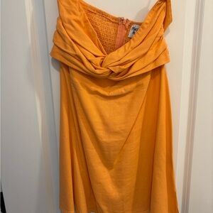 Princess Polly Orange Dress